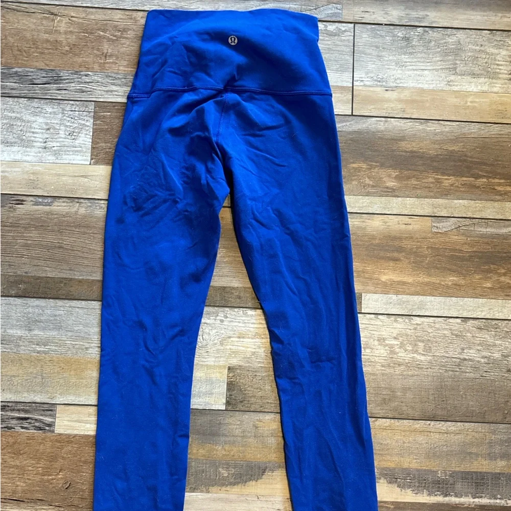 lululemon athletica Royal Blue High-Waist Leggings